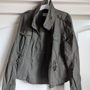 Sebby Women's Utility Jacket in Olive